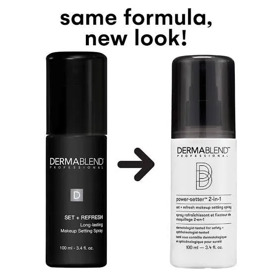 Dermablend Makeup Setting Spray Set   Refresh for Long Lasting Makeup Wear