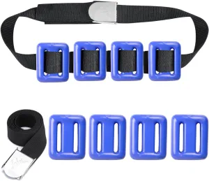 Dive Weights for Scuba Diving Weight Belt(1lb-4.4lb / 0.5kg-2kg),Vinyl Scuba Weights, Coated Dive Weights,Coated Lead Diving Weights, Dive Belt Weights for Freediving, Spearfishing