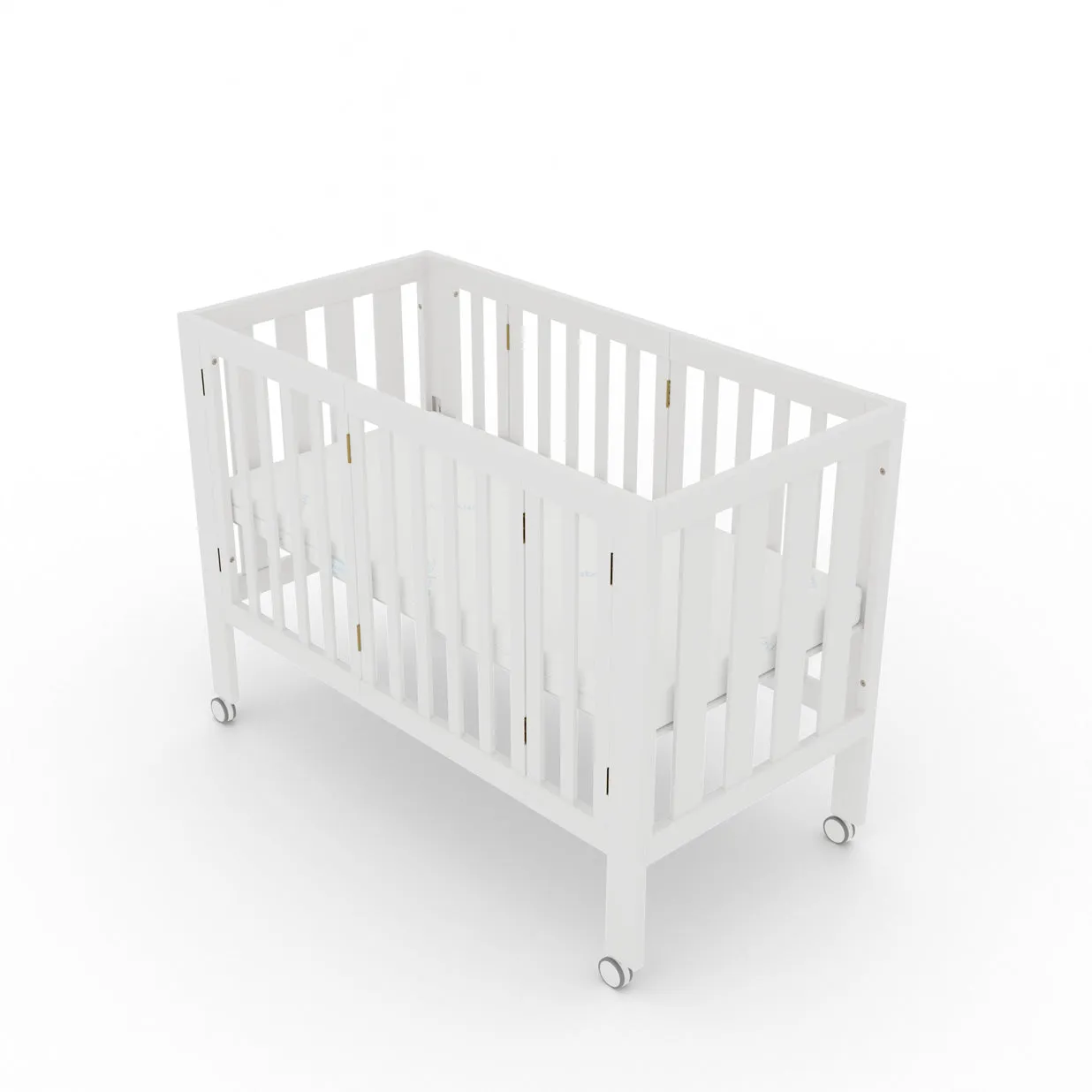 Dixie Folding Cot - White