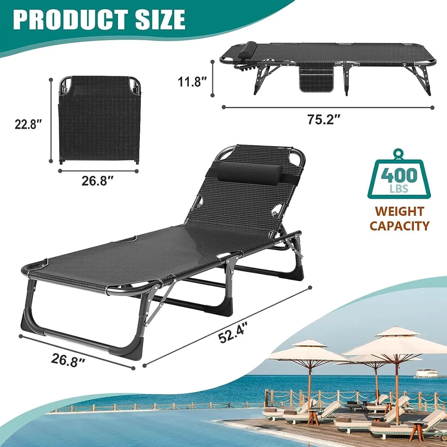 DoCred Folding Camping Cot with Mattress, 2 Pack Heavy Duty Folding Cot for Adults, Portable Sleeping Cot Bed Adults Outdoor Bed with Carry Bag, Travel Camp Cots