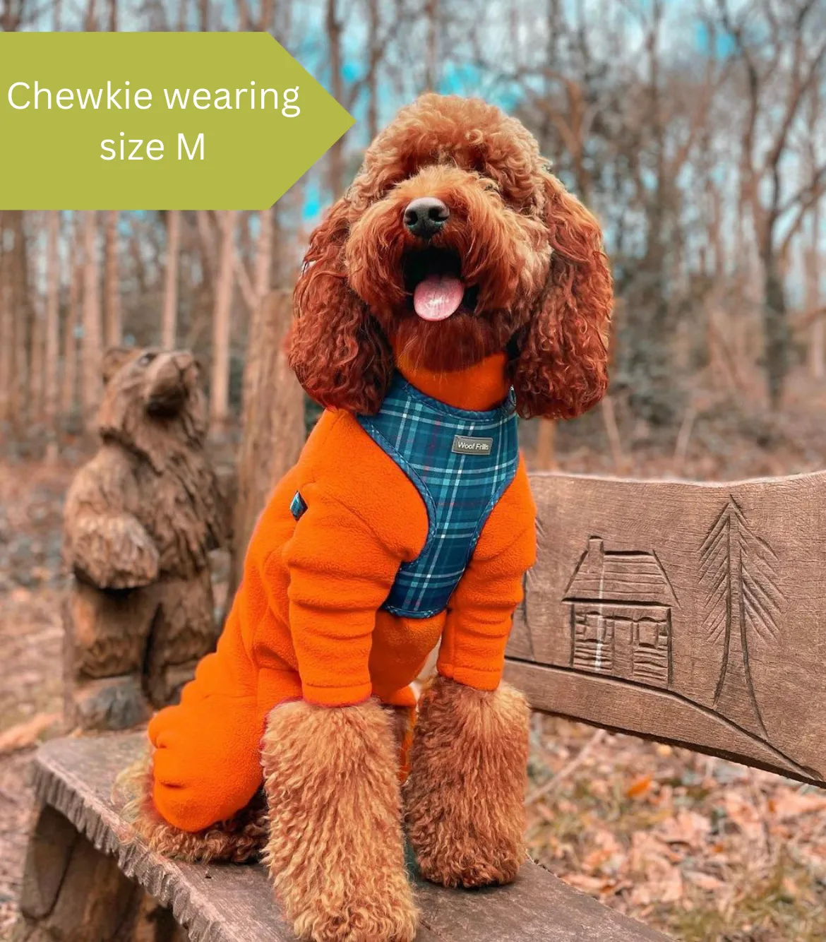 Dog harness, Dog collar and lead set | BUNDLE OF YOUR CHOICE | Plaid Date