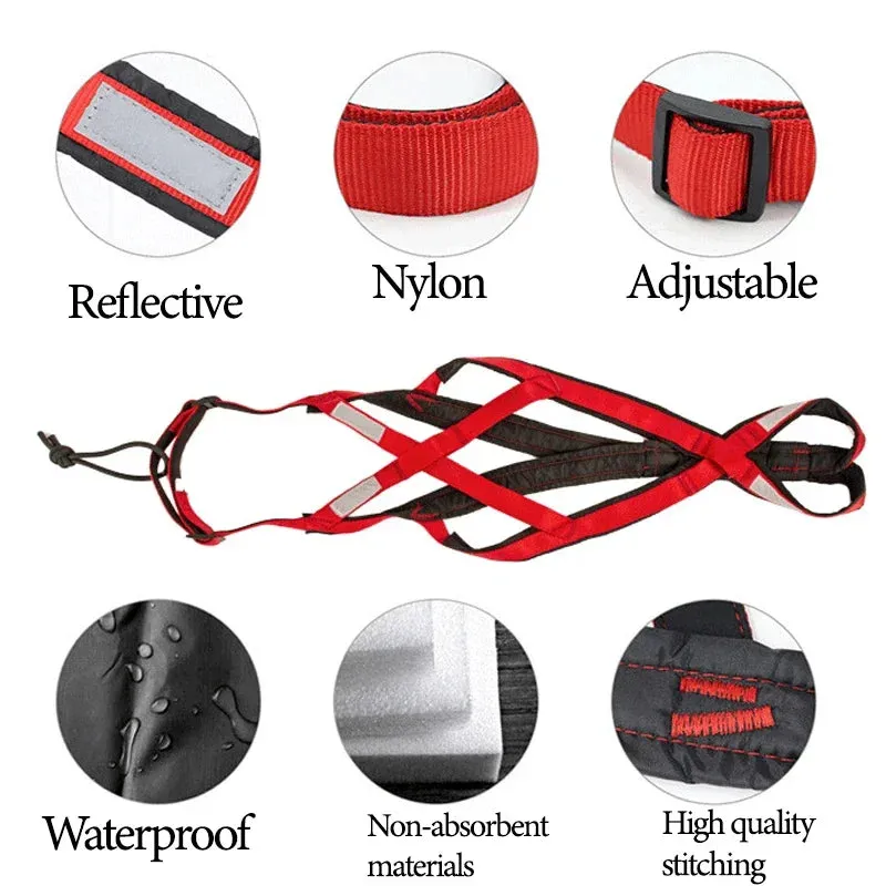 Dog Harness Mushing X Back Training Vest