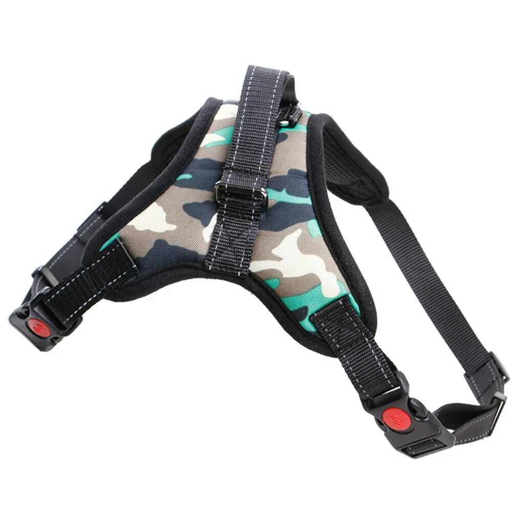 Dog Harness - No Pull Adjustable Reflective Vest - XS S M L XXl