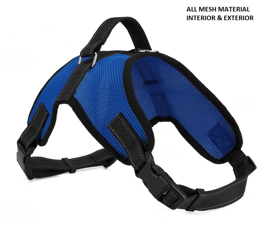 Dog Harness - No Pull Adjustable Reflective Vest - XS S M L XXl