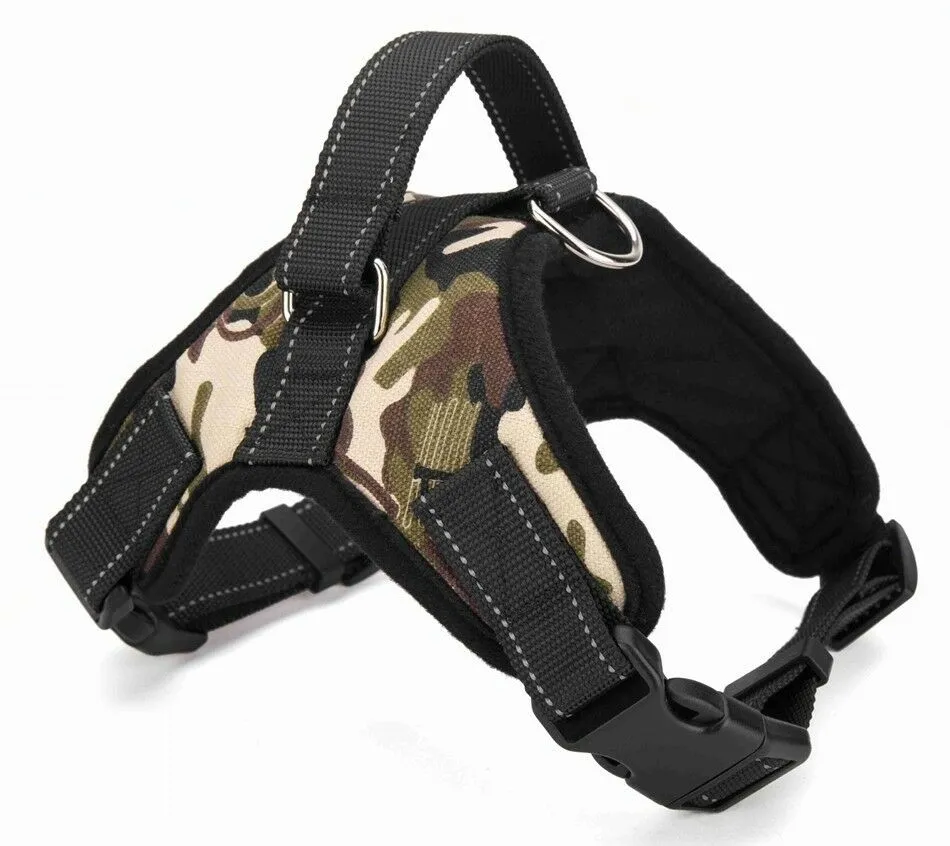 Dog Harness - No Pull Adjustable Reflective Vest - XS S M L XXl