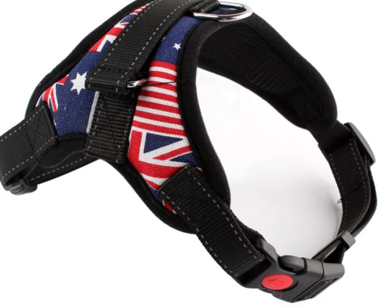 Dog Harness - No Pull Adjustable Reflective Vest - XS S M L XXl