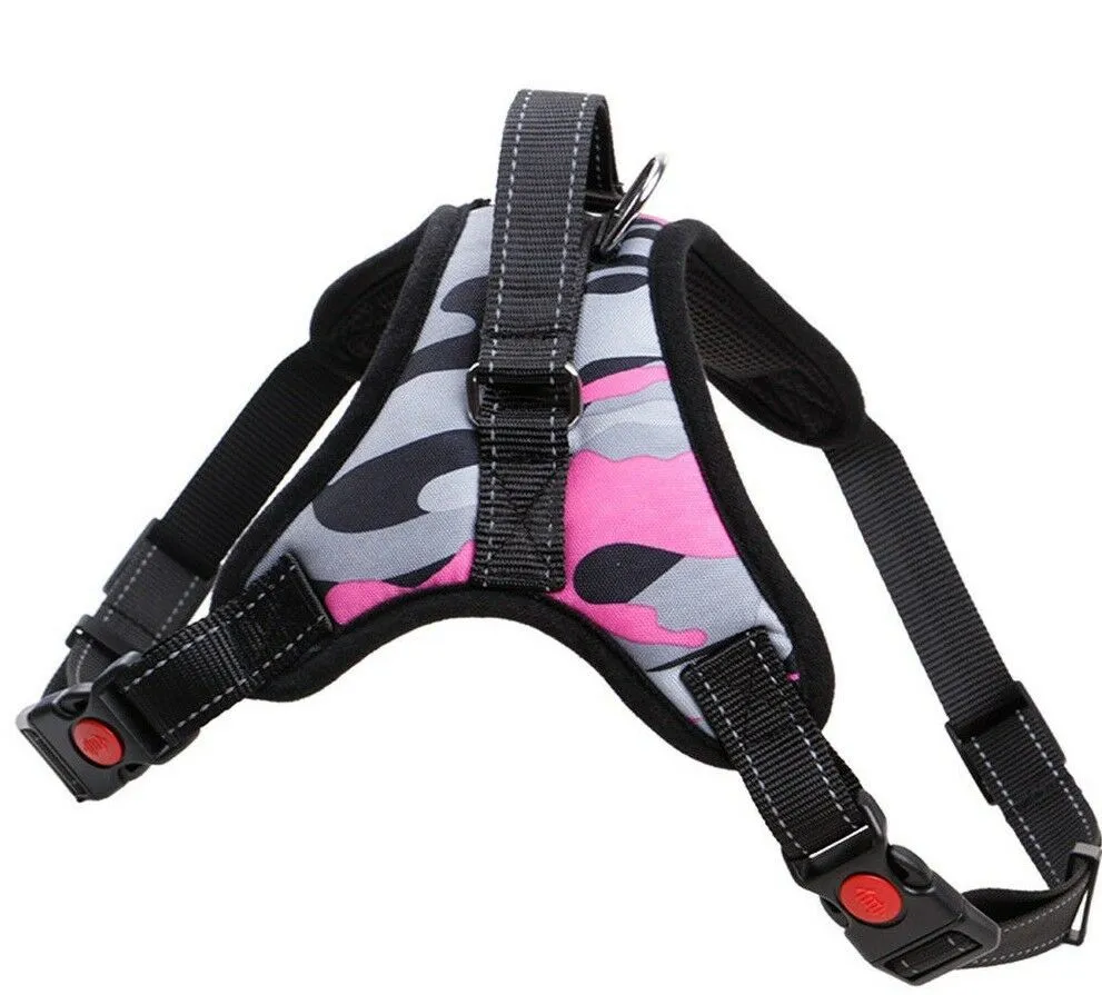 Dog Harness - No Pull Adjustable Reflective Vest - XS S M L XXl