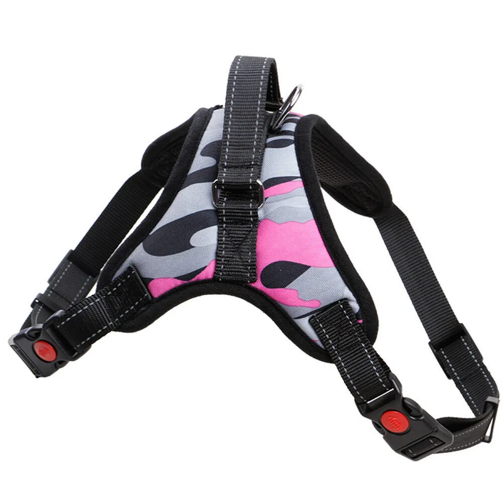Dog Harness - No Pull Adjustable Reflective Vest - XS S M L XXl