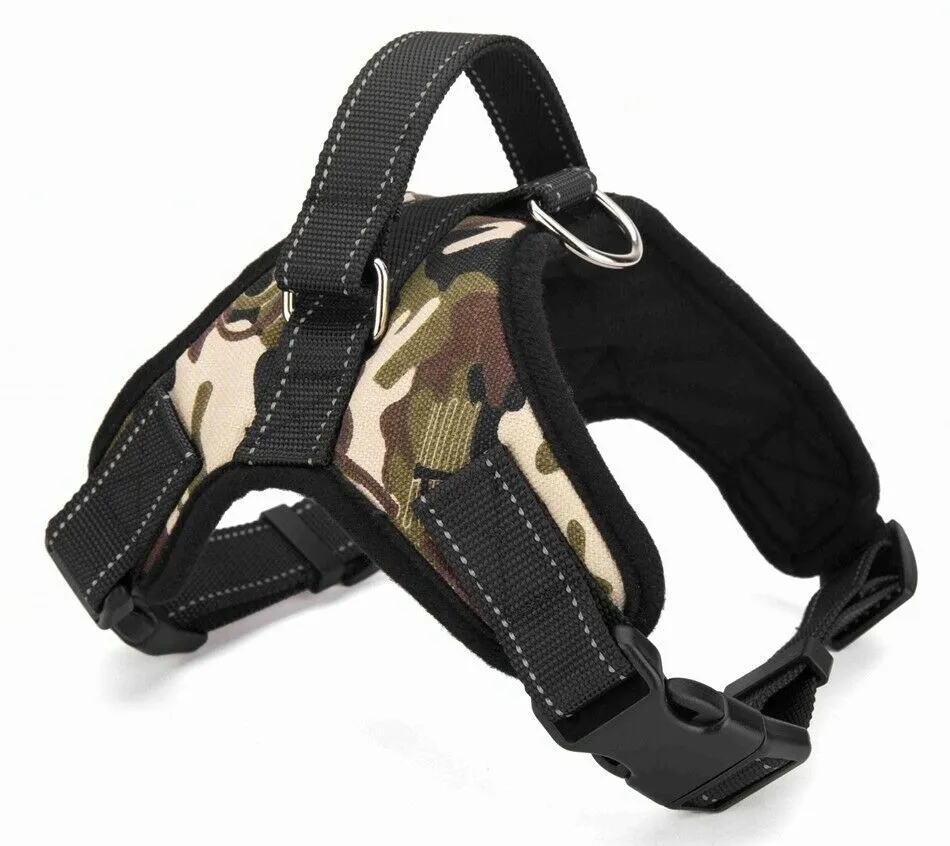 Dog Harness - No Pull Adjustable Reflective Vest - XS S M L XXl
