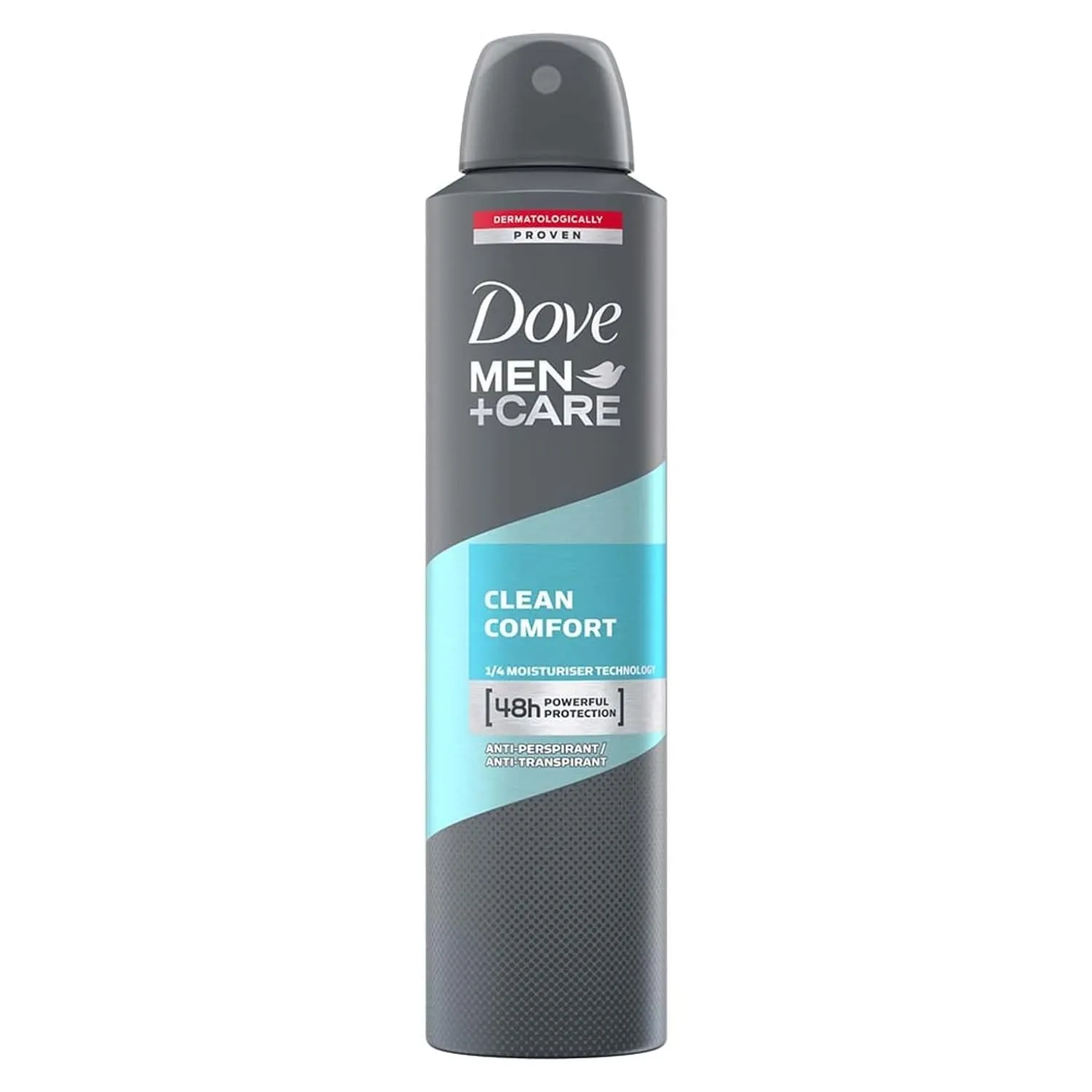 Dove Men Care Antiperspirant Dry Spray Deodorant for Men Clean Comfort 48 Hour Sweat and Body Odor Protection 3.8 oz 3 Count