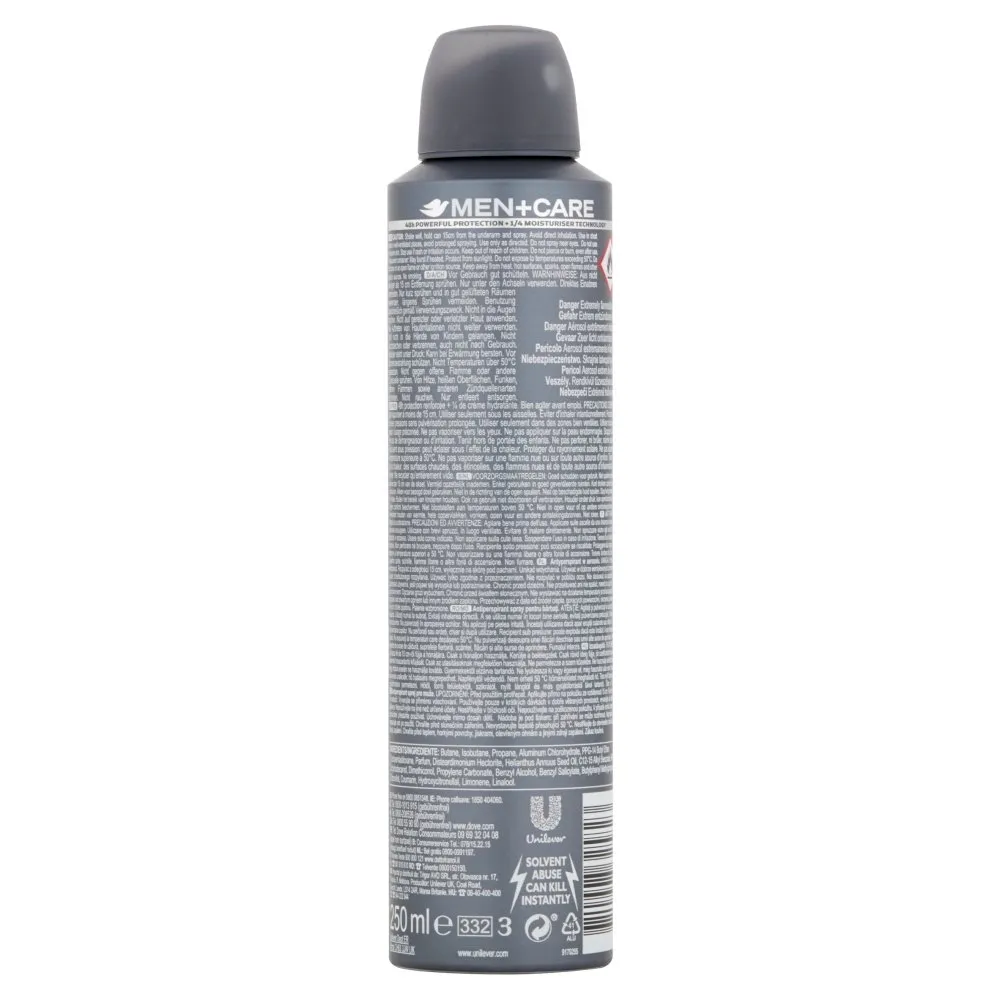 Dove Men   Care Cool Fresh Antiperspirant Deodorant Spray, 48 Hour Powerful Protection, 8.4 Ounce (Pack of 6)