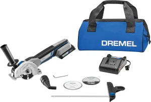Dremel US20V-01 20V MAX Cordless Compact Saw Tool Kit (Renewed)