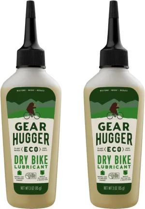 Dry Lube and Degreaser - Eco-Friendly & Long-Lasting Bike Chain Cleaner – Plant-Based Bike Lubricant, No Petroleum, No PTFE