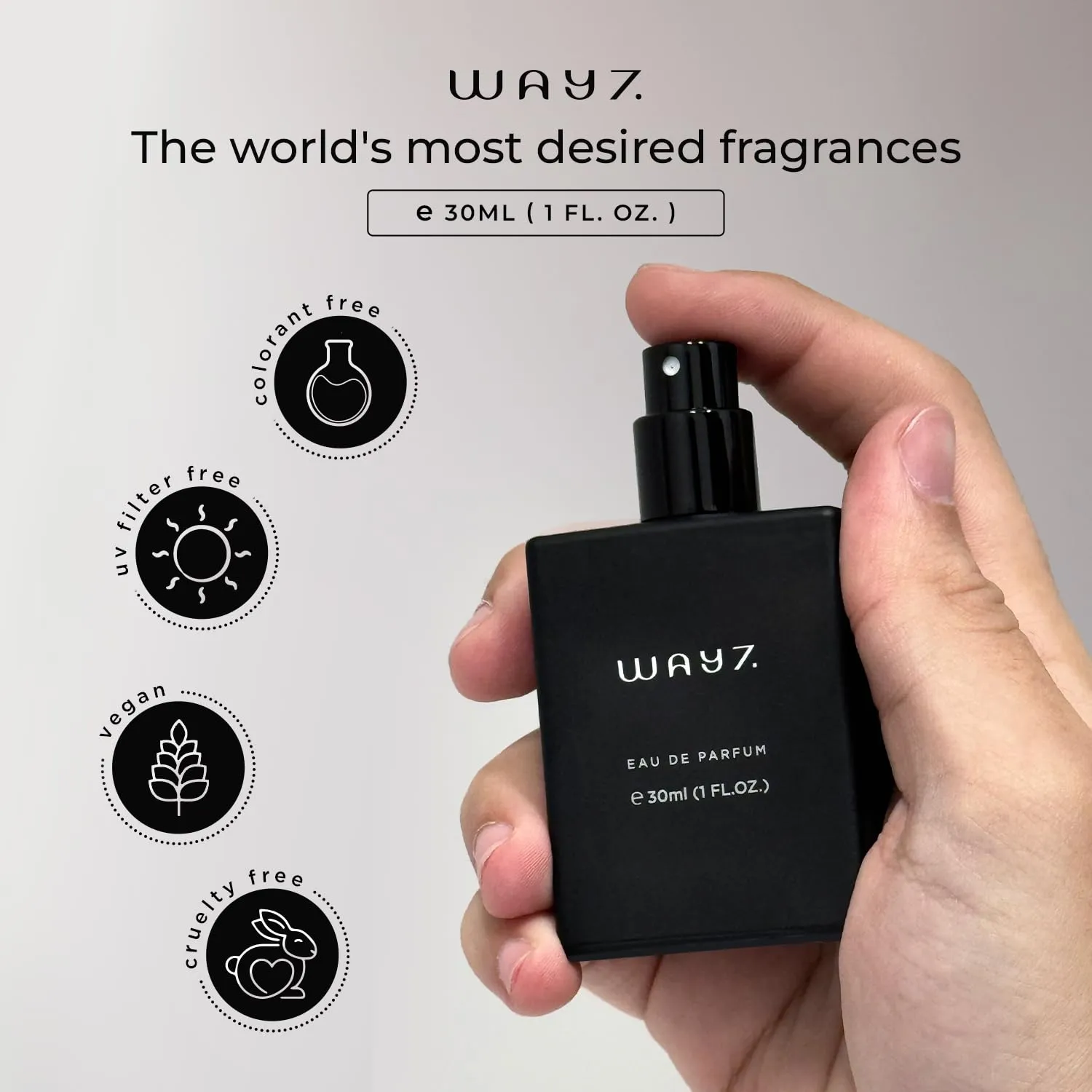 Eau De Parfum Inspired by Sauvage, Concentrated Fragrance, Long-Lasting Perfume For Women & Men- Replica Cologne, Paraben Free, Vegan Perfume Spray (30 ml | 1 fl. oz)