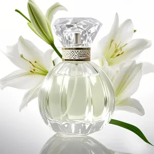 Eau de Parfum Spray for Women Eau Fraiche Eau de Toilette Perfumery Natural Floral Fragrance with Pure Long Lasting Elegant Refreshing Sweet Scent and Light Flavor 1.7 Ounce 50ml (Lily)