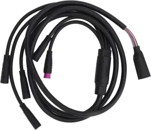 Ebike Line for Electric Bicycle, Electric Scooter Integrated Wiring Harness Central Control Line 1t5 Waterproof Cable 13 Core Wire Controller Light Ebrake Throttle Display