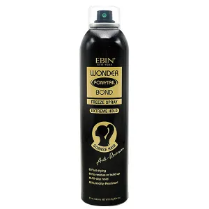 Ebin New York Wonder Ponytail Bond Freeze Spray Extreme Hold 8oz
