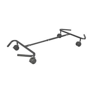 ECR4Kids Universal Cot Trolley, Classroom Organization, Black