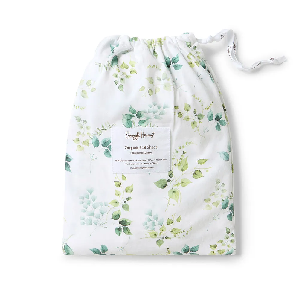 Eden Organic Fitted Cot Sheet