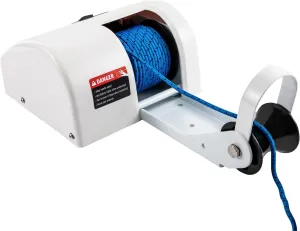 Electric Boat Anchor Winch Kit 12V Saltwater Marine Anchor Windlass System with 100ft Anchor Rope Remote Control Heavy Duty Towing Winches for 24ft Fishing Boat Pontoon Boat