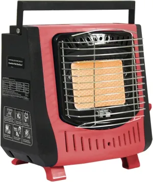 electric patio heater Portable Outdoor Heating Stove Gas Heater Camping Fishing Tent Car Heating Stove For Camping Hiking Traveling Picnic Fishing (Color : Red) (Red)