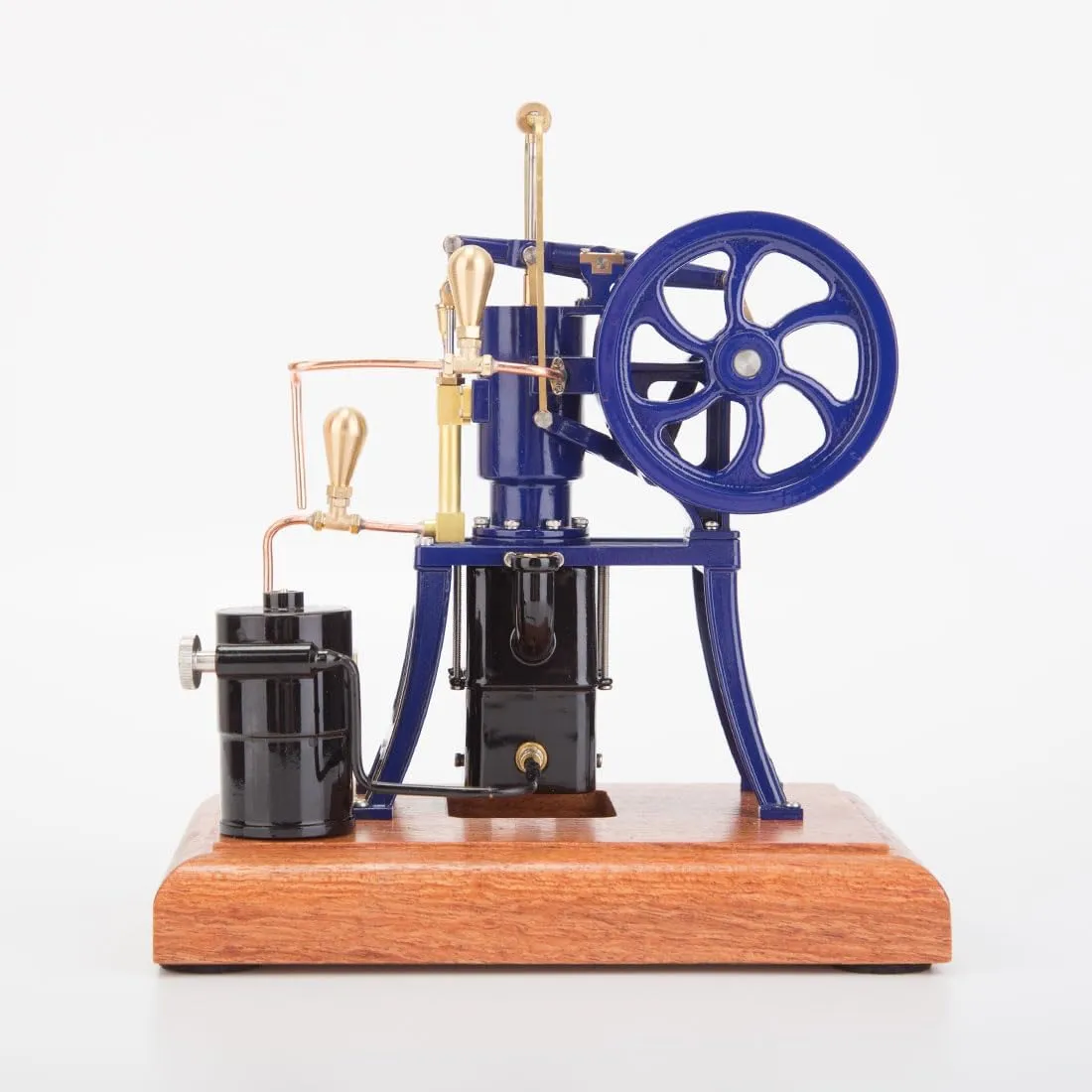 Engine Model Kits, 1/12 Scale Hot Air Pumping Engine Kit for Adults, Water-Cooled Stirling Engine Motor Model Educational Physics Experiment STEM Model