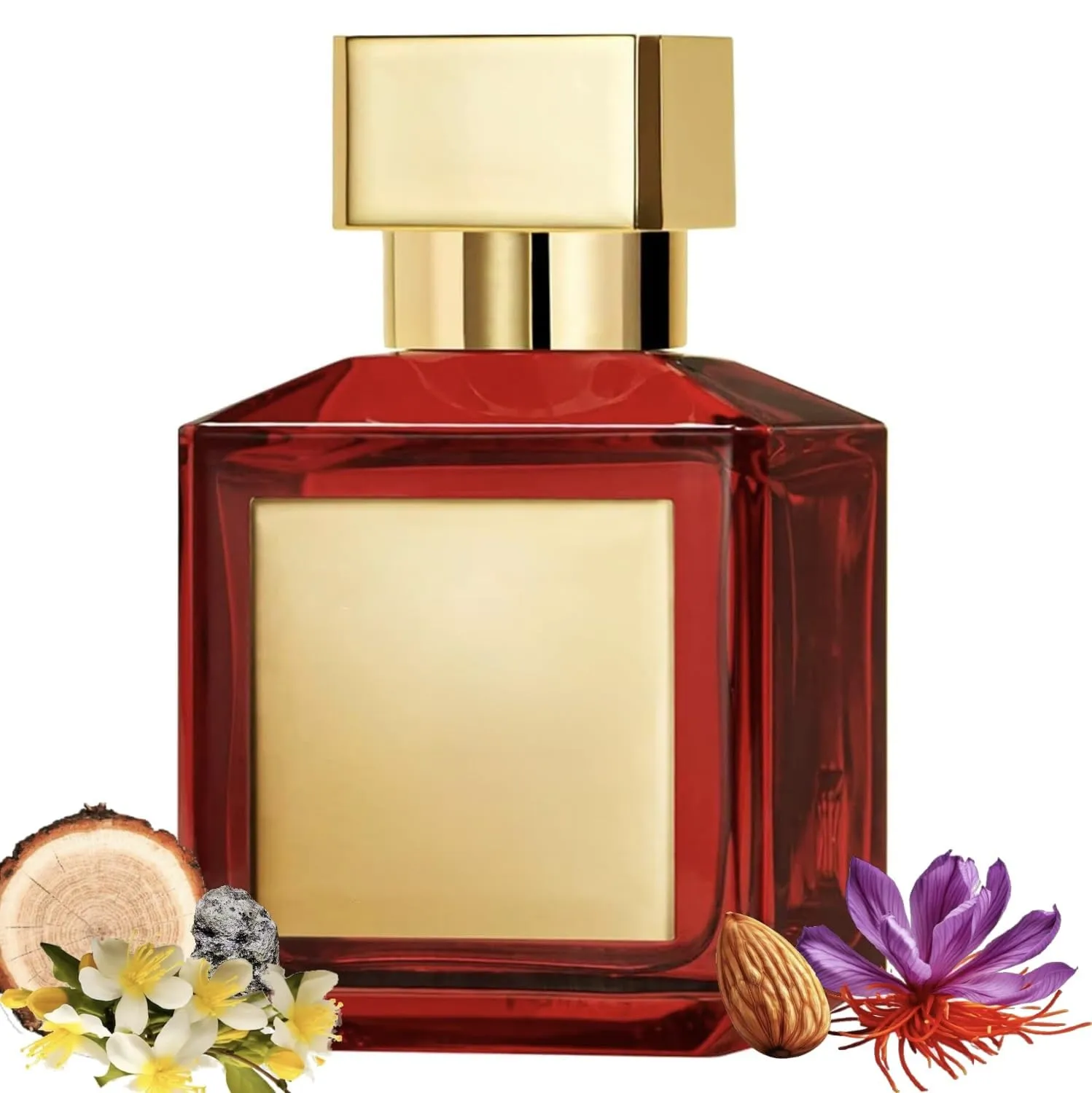Equivalence Of Baccarat 540 Extrait de Parfum Inspiration Dupe Bottle 30ml.- Long Lasting Daily 12-14 Hours 50% OF FRAGRANCE Concentrated Spray,99% Same Fragrance (30ml EXTRAIT)