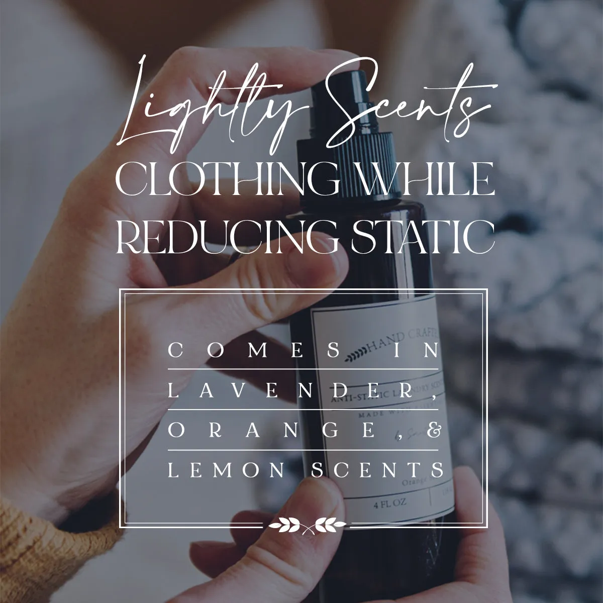 Essential Oil Anti-Static Scenting Spray