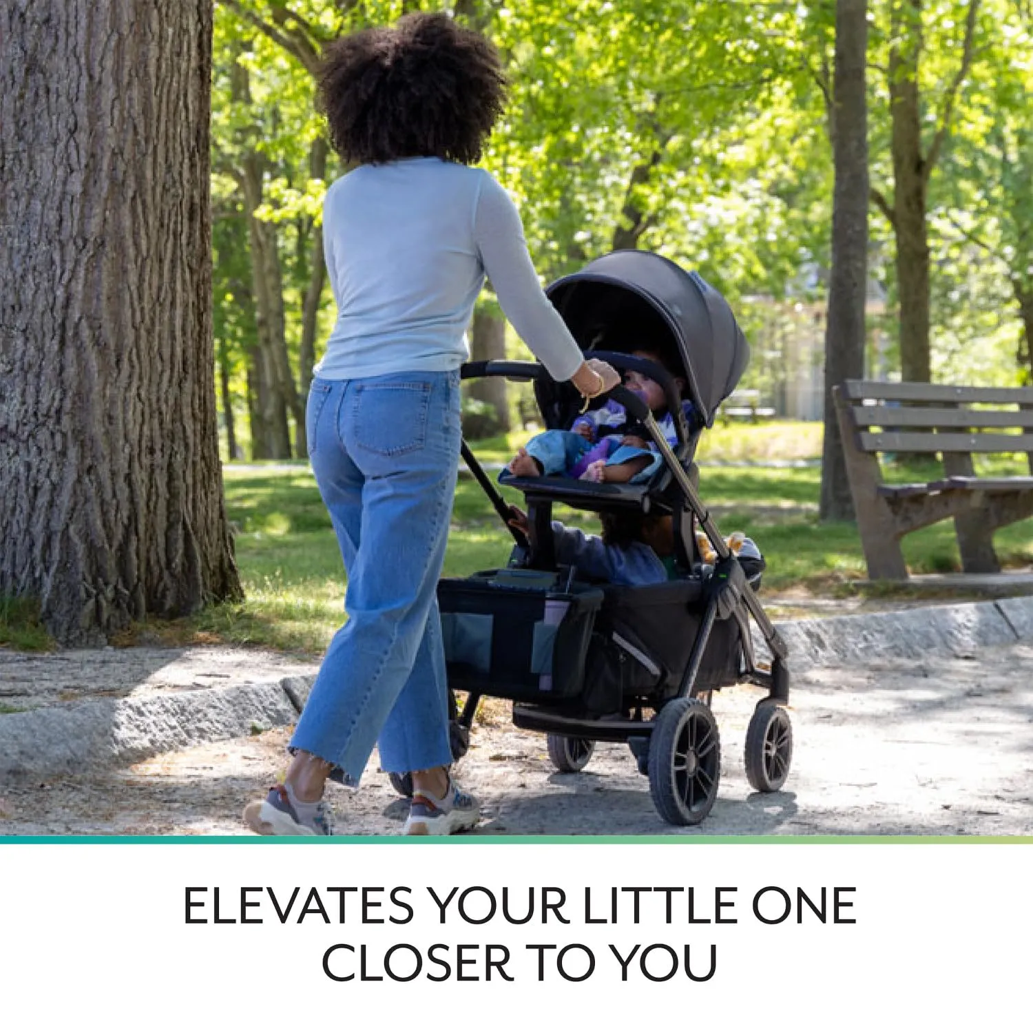 Evenflo Pivot Xplore Stroller Wagon Second Seat (Windsor Gray)
