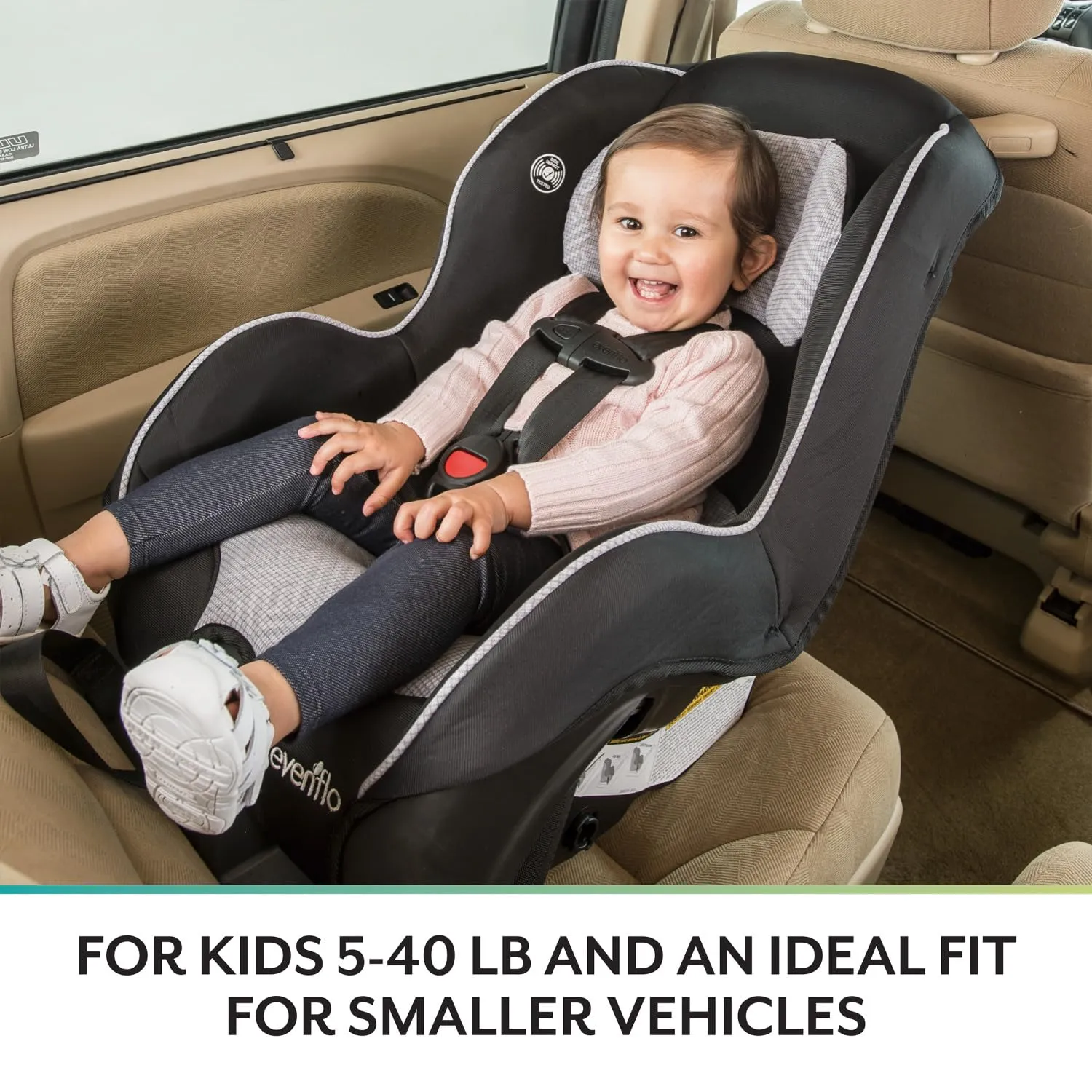 Evenflo Tribute LX Convertible Car Seat, Venus