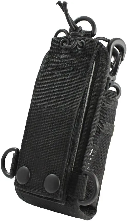 ExpertPower 3-in-1 Two-Way Radio Case Protector Pouch for Icom Motorola Kenwood Yaesu Baofeng Wouxun Puxing (Big Size)