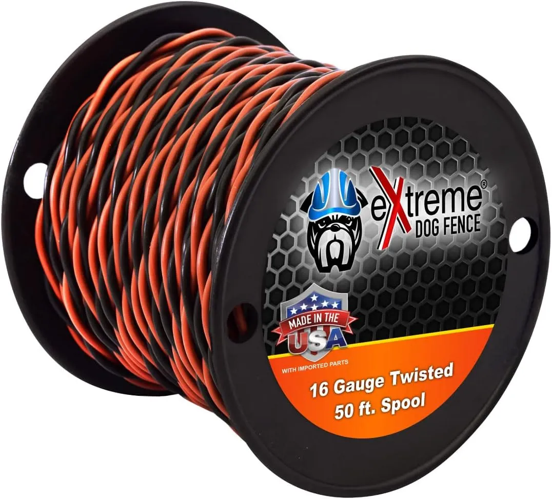 Extreme Dog Fence Max Grade Electric Dog Fence - 4 Dog Kit - 2000 Feet of Heavy Duty -Plus Maximum Duty Wire for Ultimate Performance and Reliability