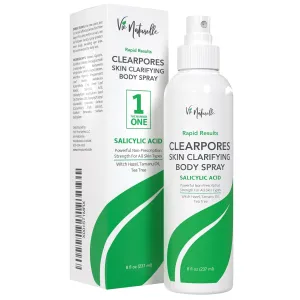 Face, Body Acne Spray - Salicylic Acid - Butt, Back Acne Treatment - Cystic Hormonal Acne Treatment, Body, Chest Spray