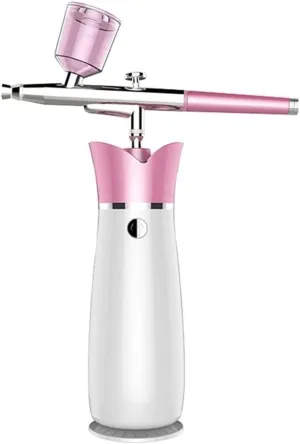 Facial Oxygen Machine, Portable Cordless Airbrush, Nano Mist Sprayer Facial Mister Device High-Pressure Design Constant Pressure Facial Oxygen Machine Gift for Lover