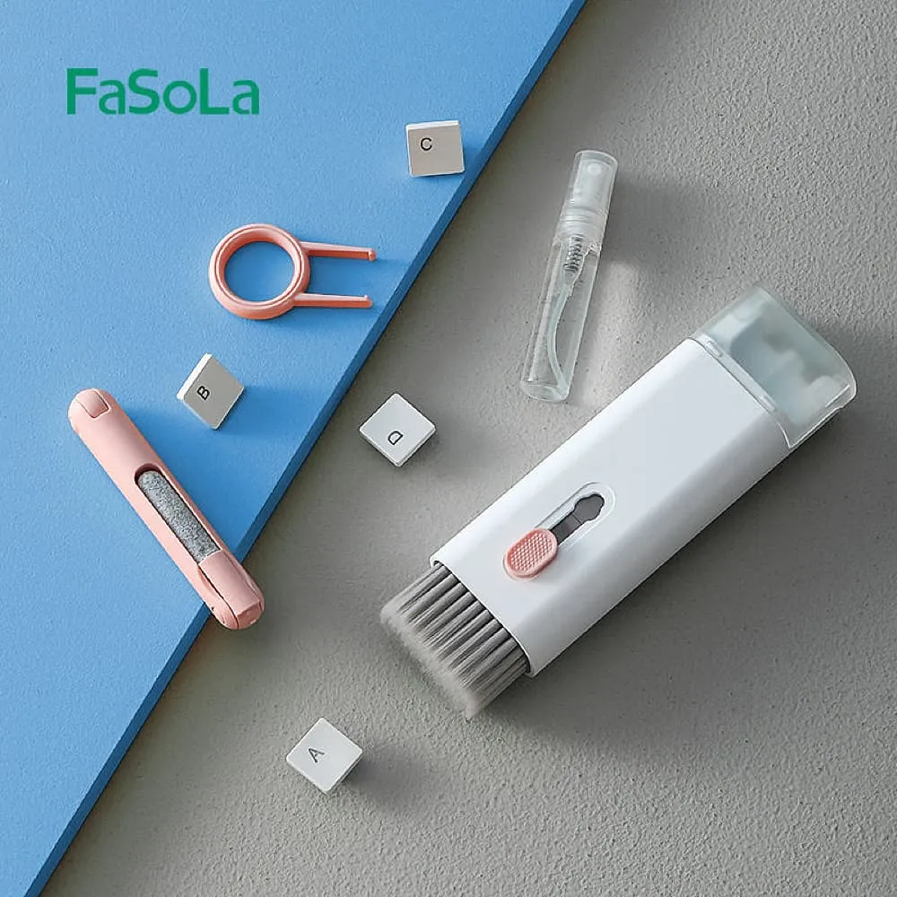 FaSoLa Multi-Functional Cleaning Kit - White, 12.2*4.4*2.8cm