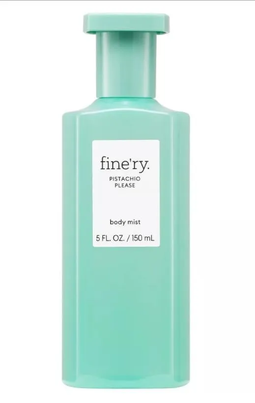 Fine'ry. Body Mist Women's Fragrance Spray, Pistachio Please, 5 fl oz