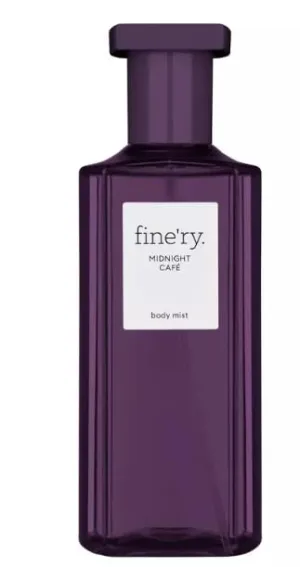 Fine'ry Midnight Cafe Body Mist Fragrance Spray, 5 fl oz