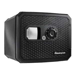 Fireproof and Waterproof Safe with Dial Combination and Override Key FPW082KSB