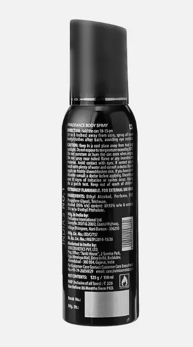 Fogg Marco Perfume Body Spray Long Lasting Deodorant for Men 150ml,