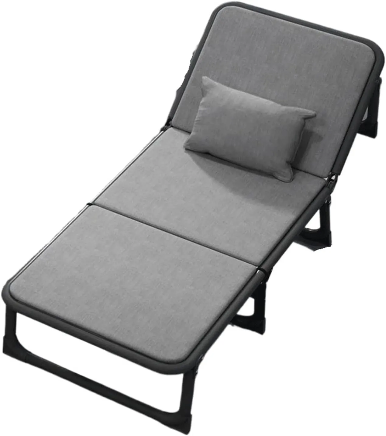 Foldable Single Recliner with Chair Base and Frame Office and Home Use Beds Furniture Folding Wall Bed Mobile