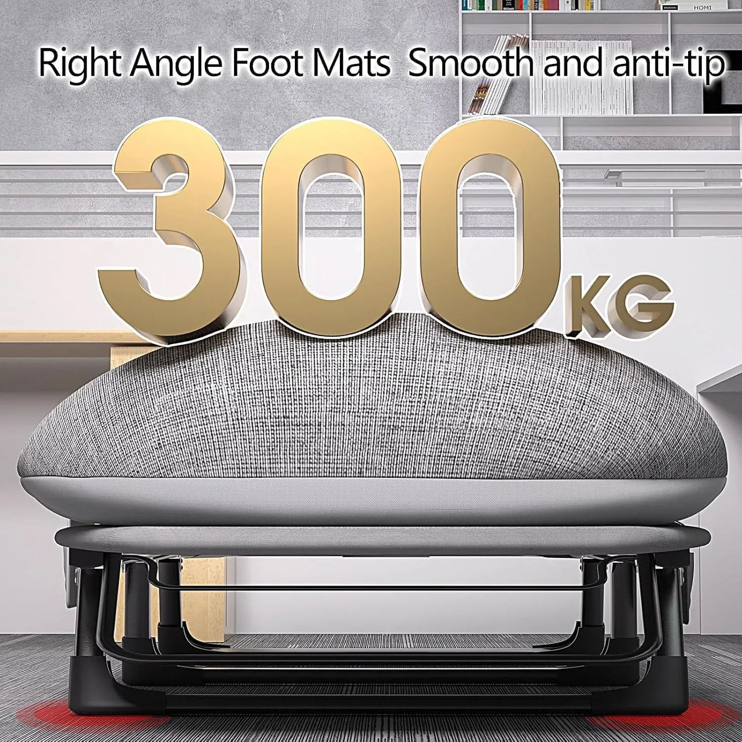 Folding Camping Bed W/Mattress and Pillow Camping Cot 6 Position Adjustable Backrest Sleeping Cots for Adults Folding Bed