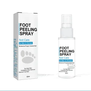 Foot Santizer Spray,FootPeelingSpray,Moisturizing,Keep Fresh,FootCareSpray With Camellia Leaf Extract,FootSpray For Repair Dry And Cracked Skin,Foot Antiperspirant Spray For Dry, Rough, Peeling