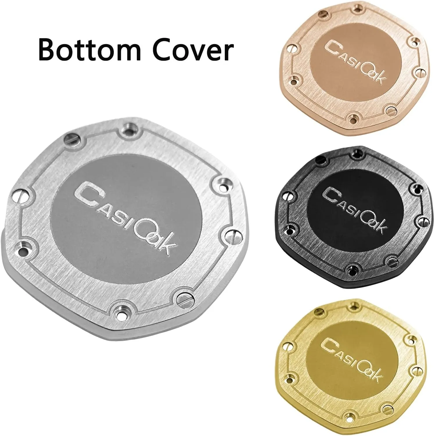 For GA2100VB-1A Mod Kit Accessories with bottom cover GA2100 Model Oak All Metal Bezel Strap Style Watch Bands