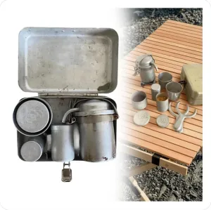 FOTN Extra Rare Collectors Camping Coffee Brewing Kit for Outdoor Enthusiasts Durable Portable Design