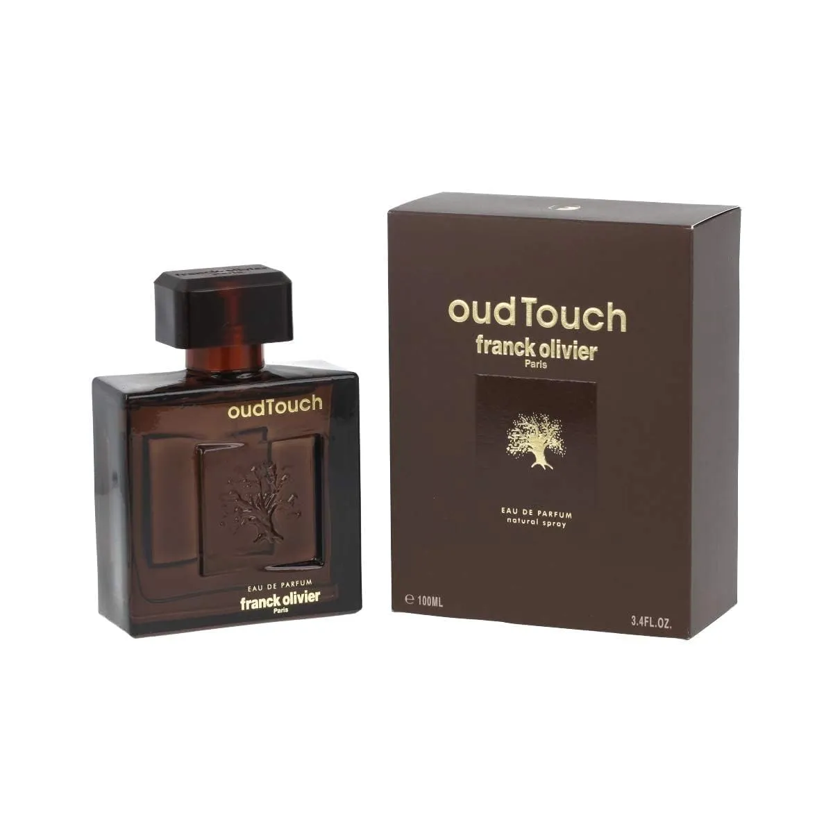 Frank Oliver Oud touch eau de parfum spray for men, 3.4 Fl Ounce, woody and aromatic (5633) (Pack of 2)
