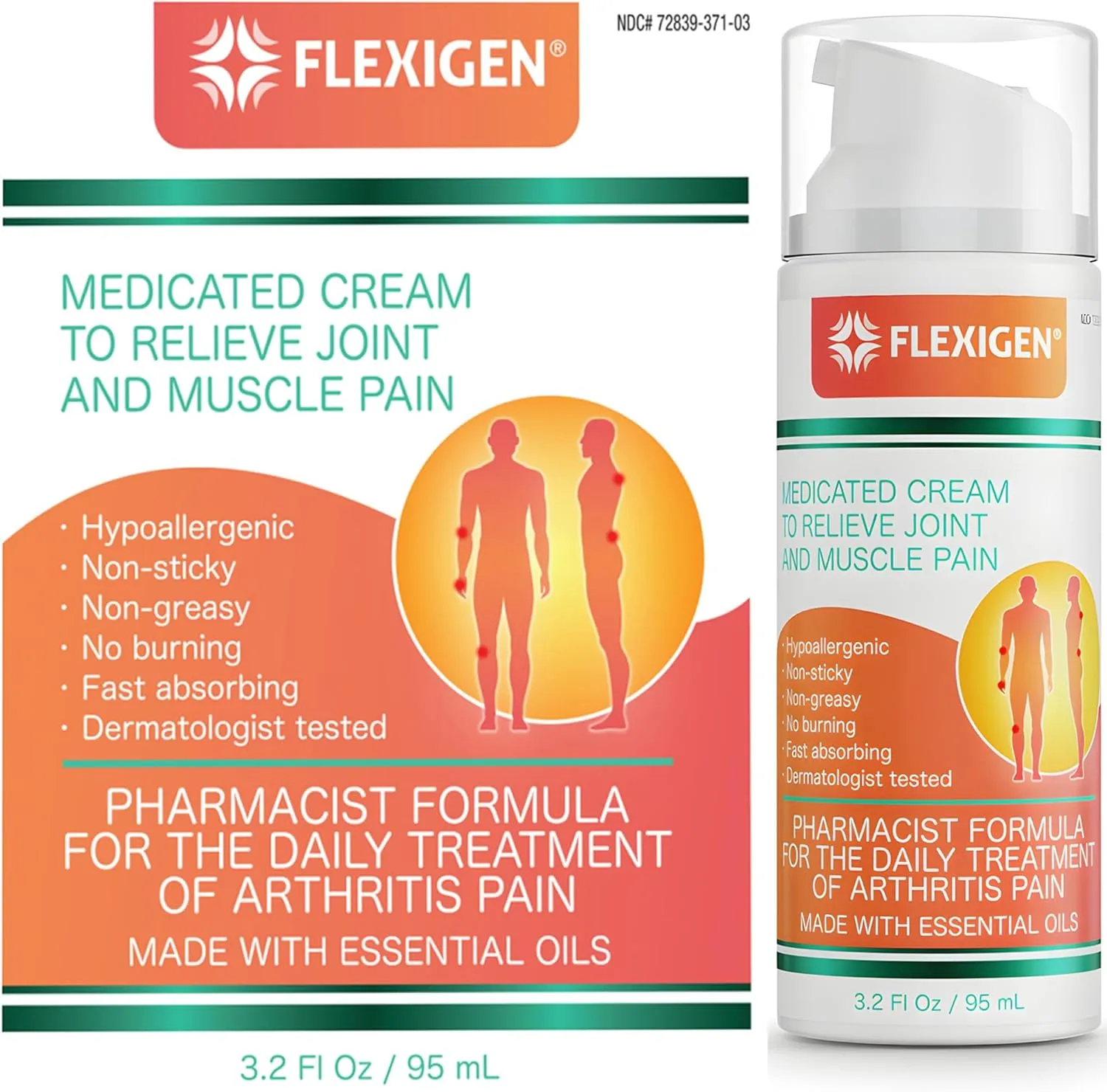 Frankincense Pain Relief Cream Lotion– 3.2 oz Spray Pump – Natural Rub for Arthritis, Menthol Therapy Joint & Muscle Pain – Cooling Formula, Pleasant Scent – Topical OTC, FSA/HSA Eligible
