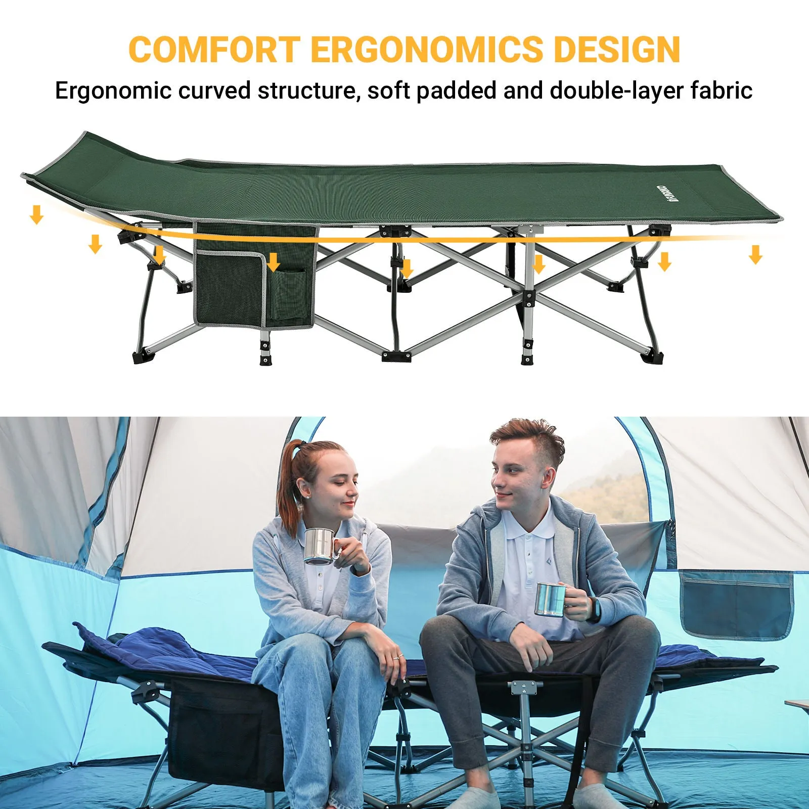 FUNDANGO Folding Cot