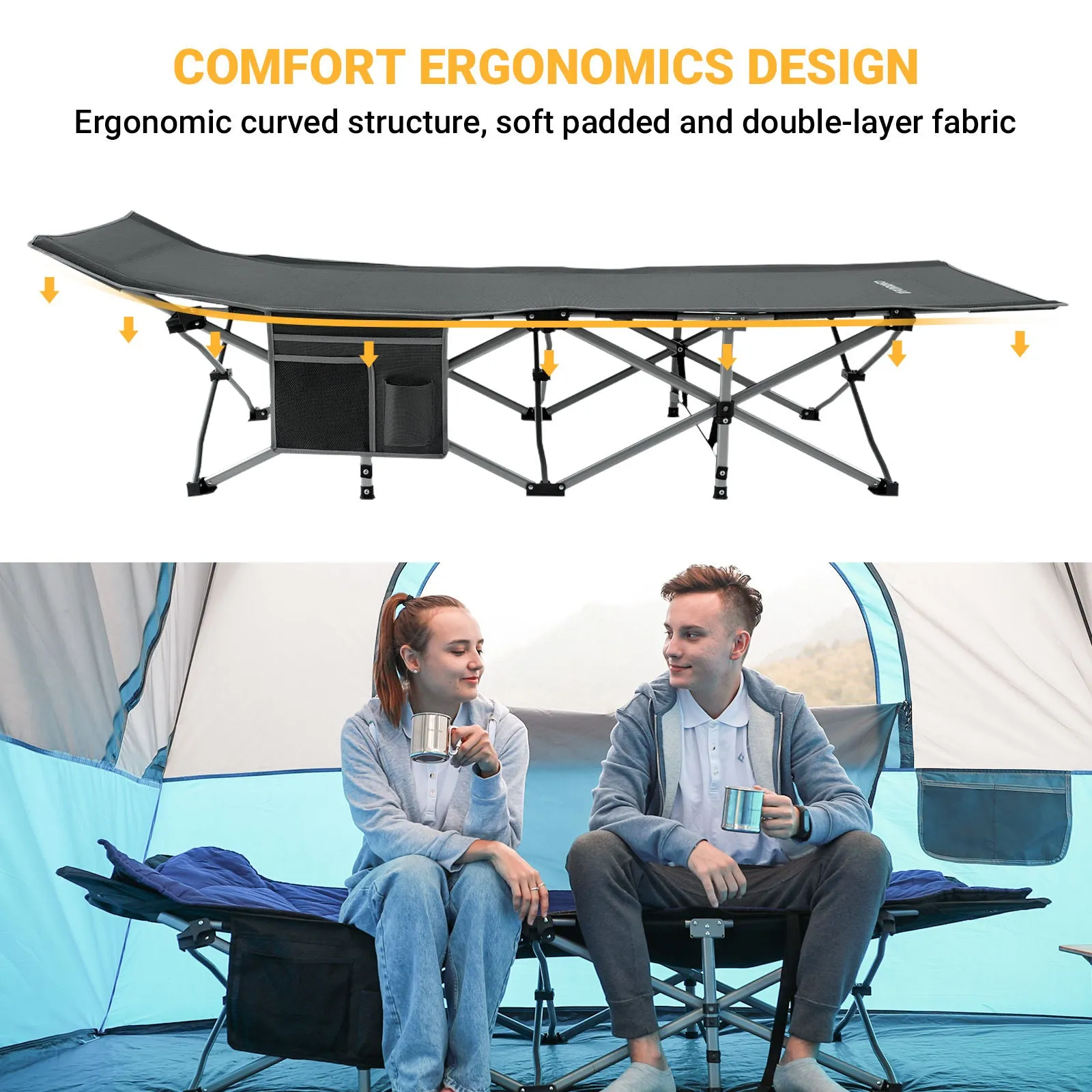FUNDANGO Folding Cot