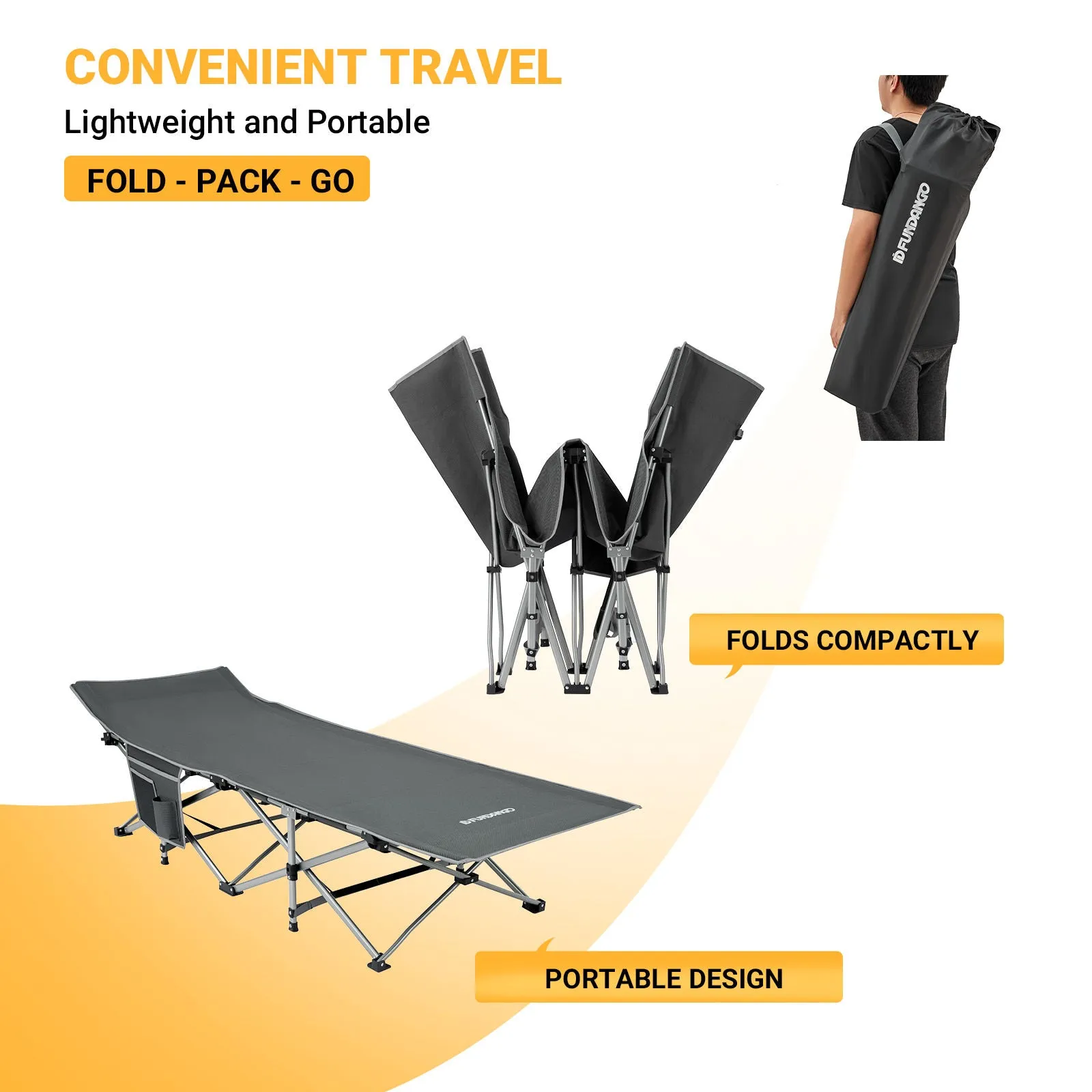 FUNDANGO Folding Cot