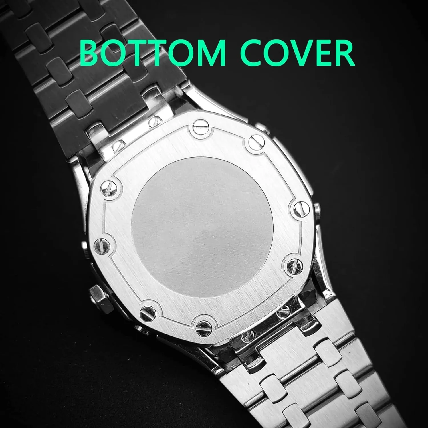 GA2100 Model Oak All Metal Bezel Strap Style Watch Bands For GA2110SU-9A Mod Kit Accessories with bottom cover